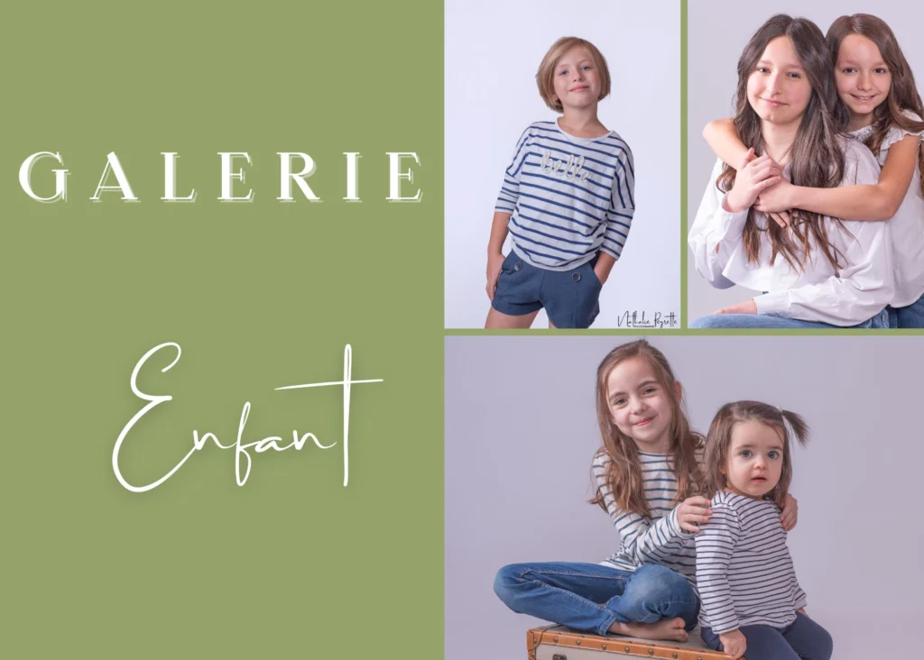 Galerie de photos d'enfance par Nathalie Peyrette Photographe